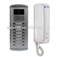 Audio door phone system for apartments