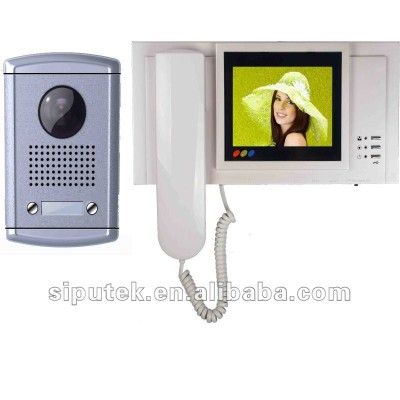 5 inch color commax doorphone system with CCD night vision