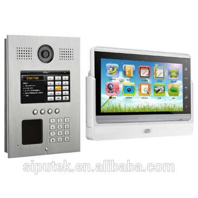 7 inch Android TCP WIFI home automation system IP video door phone