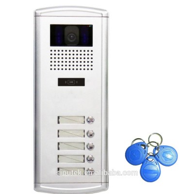 12 apartments video intercom system